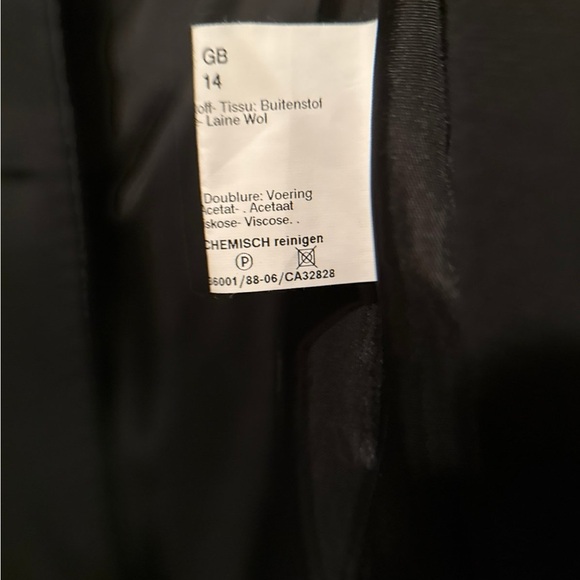 Cinzia Rocca Black Womens Jacket large - Picture 8 of 9